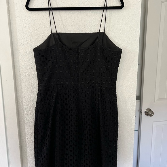 Banana Republic Black Eyelet Mini Dress - Picture 3 of 6